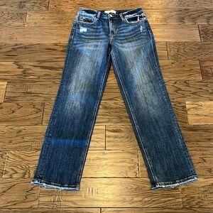 Lovervet By Vervet Straight Leg High Rise Size 29/9